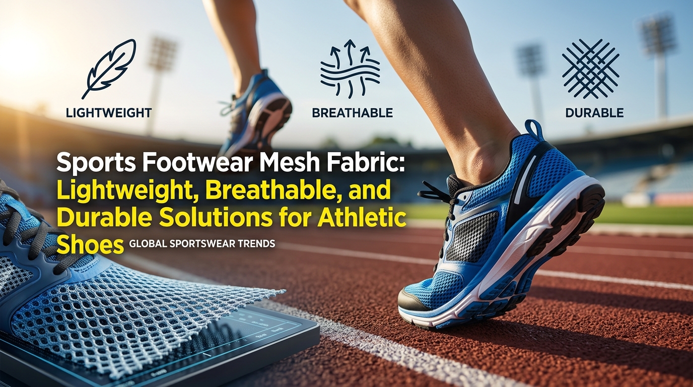 Mesh-Gewebe für Sportschuhe: Leichte, atmungsaktive und langlebige Lösungen für Sportschuhe