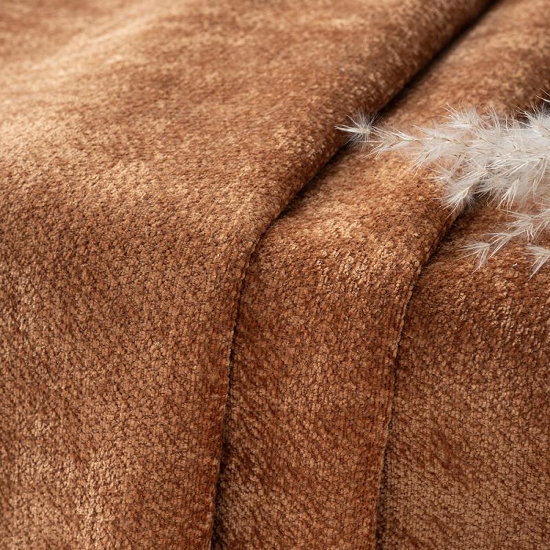 Snowflake Fleece Chenille Curtain Fabric