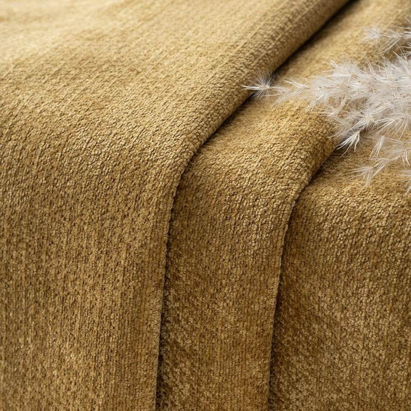 Snowflake Fleece Chenille Curtain Fabric