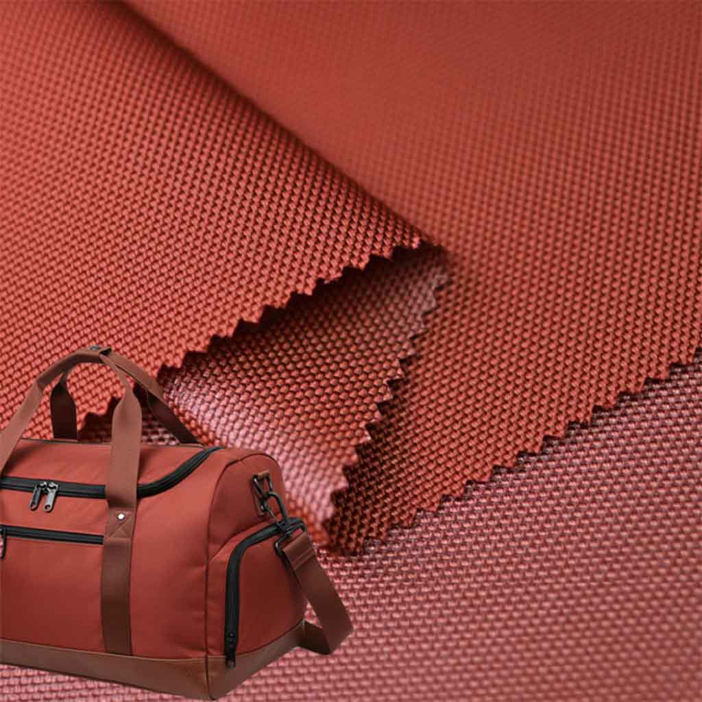 Nylon-Oxford-Stoff mit Fischgrätenmuster