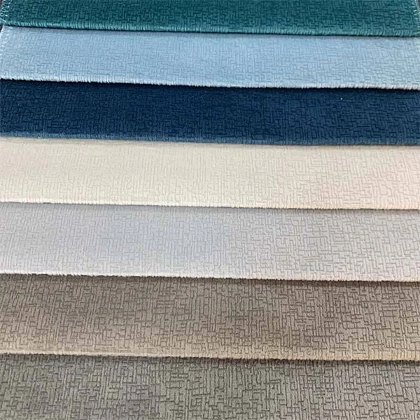 Einfarbiger, fester Chenille-Sofastoff