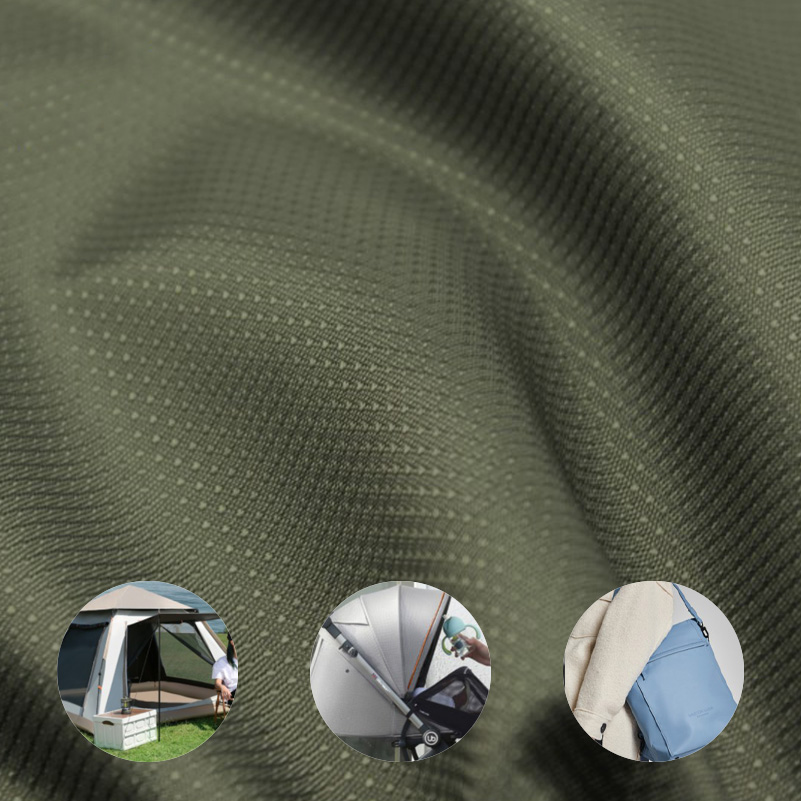Polyester-Jacquard-Oxford-Stoff