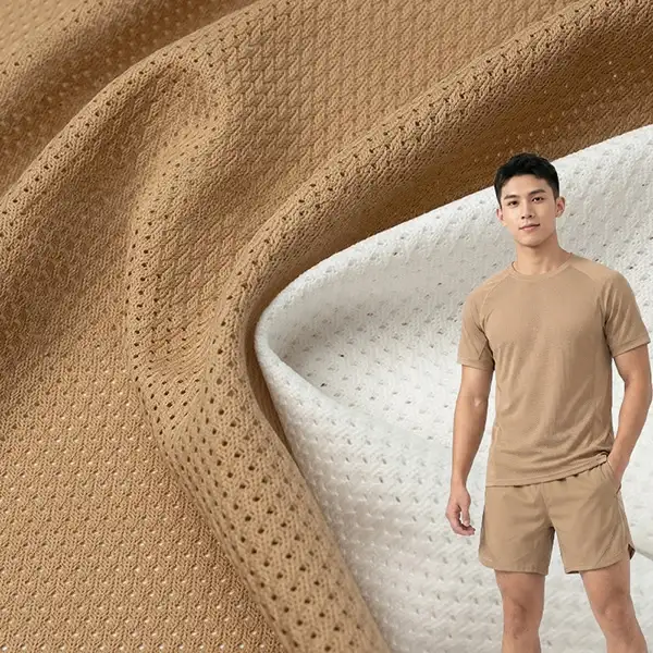 Recycelter Polyester-Kleidungsnetzstoff